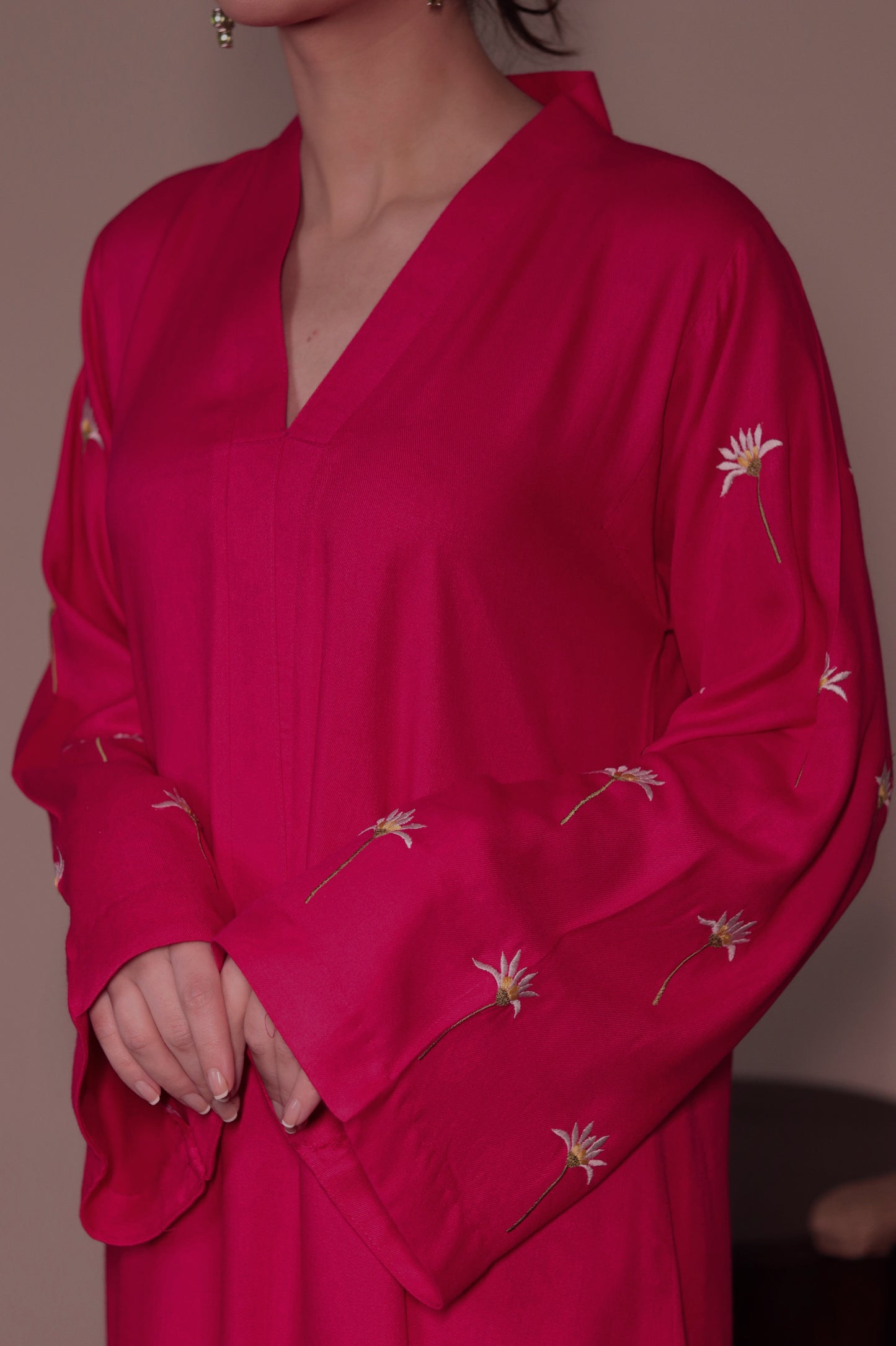 Pink Kaftan Set